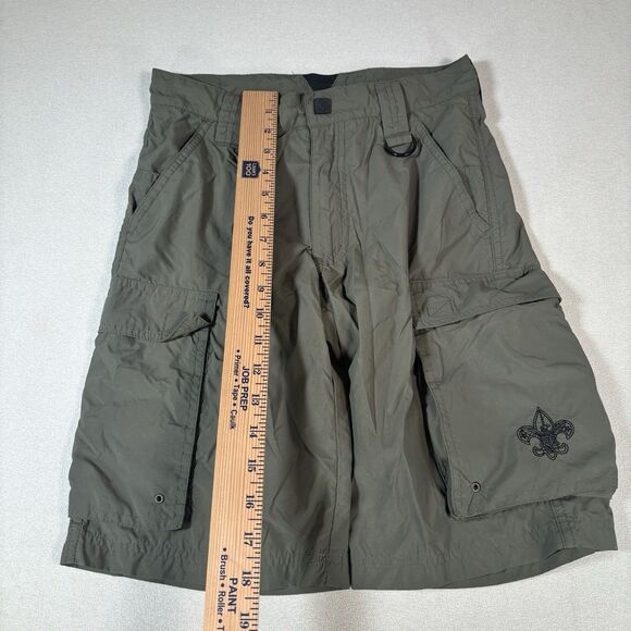 Boy Scouts of America Centennial Shorts Youth Large Cargo Nylon Uniform Scout BS - Picture 6 of 6